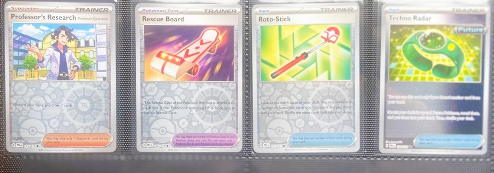 Prismatic Evolutions Complete Base Set - All C/U + Holo Rares + Reverse 100/131