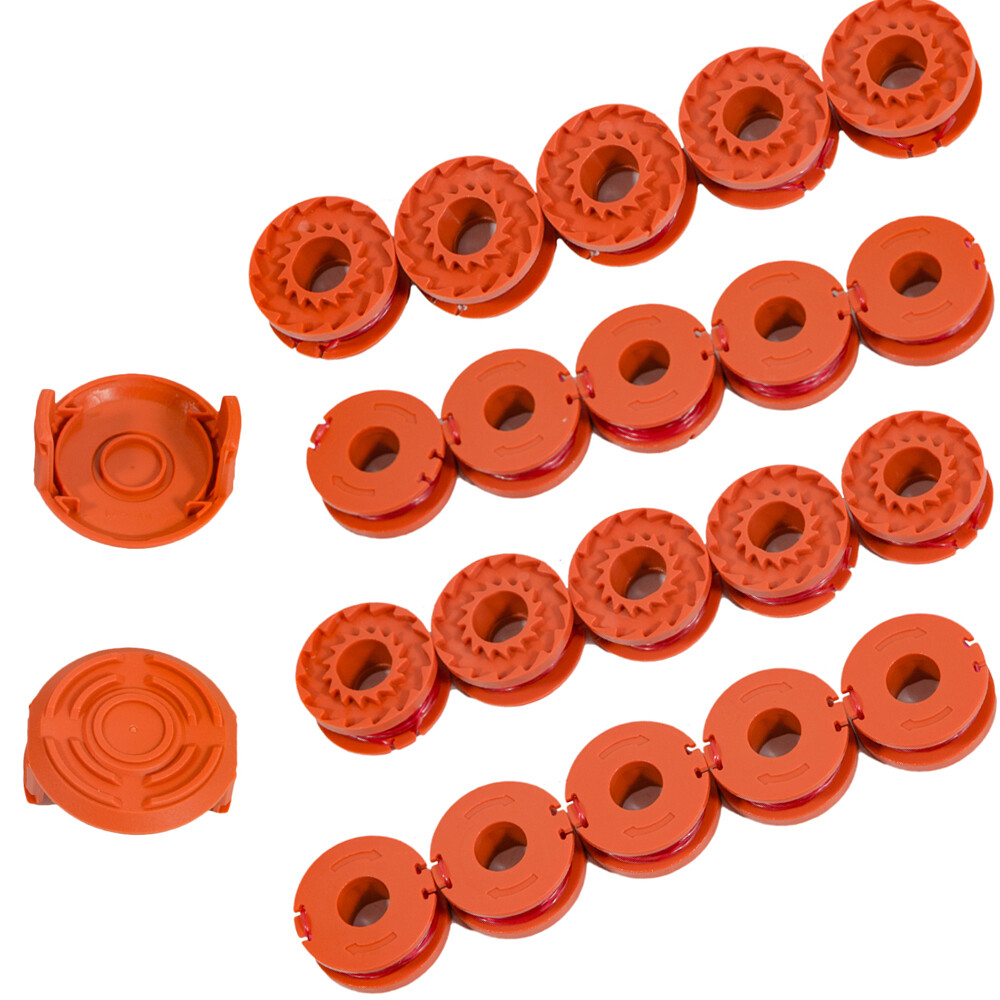 20-Pack Replacement Nylon Spool Line for Worx Trimmer/Edger WA0010