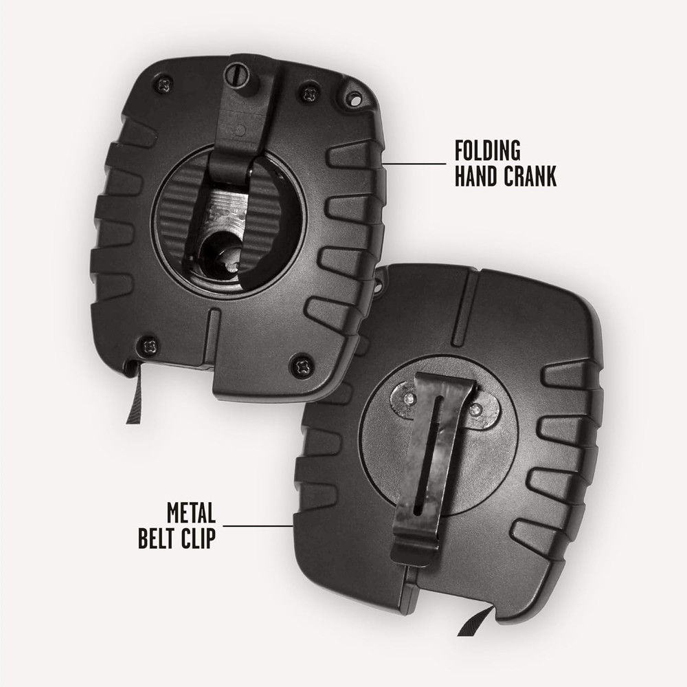 Bow & Gear Hoist: 30' Automatic Unwinding Pull Line with Coated Carabiner, Light