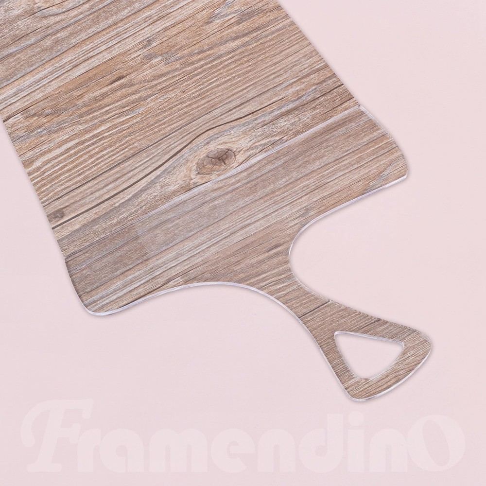 , 3 Pack Clear Acrylic Angled Router Templates Cutting Board Handle 3 Styles