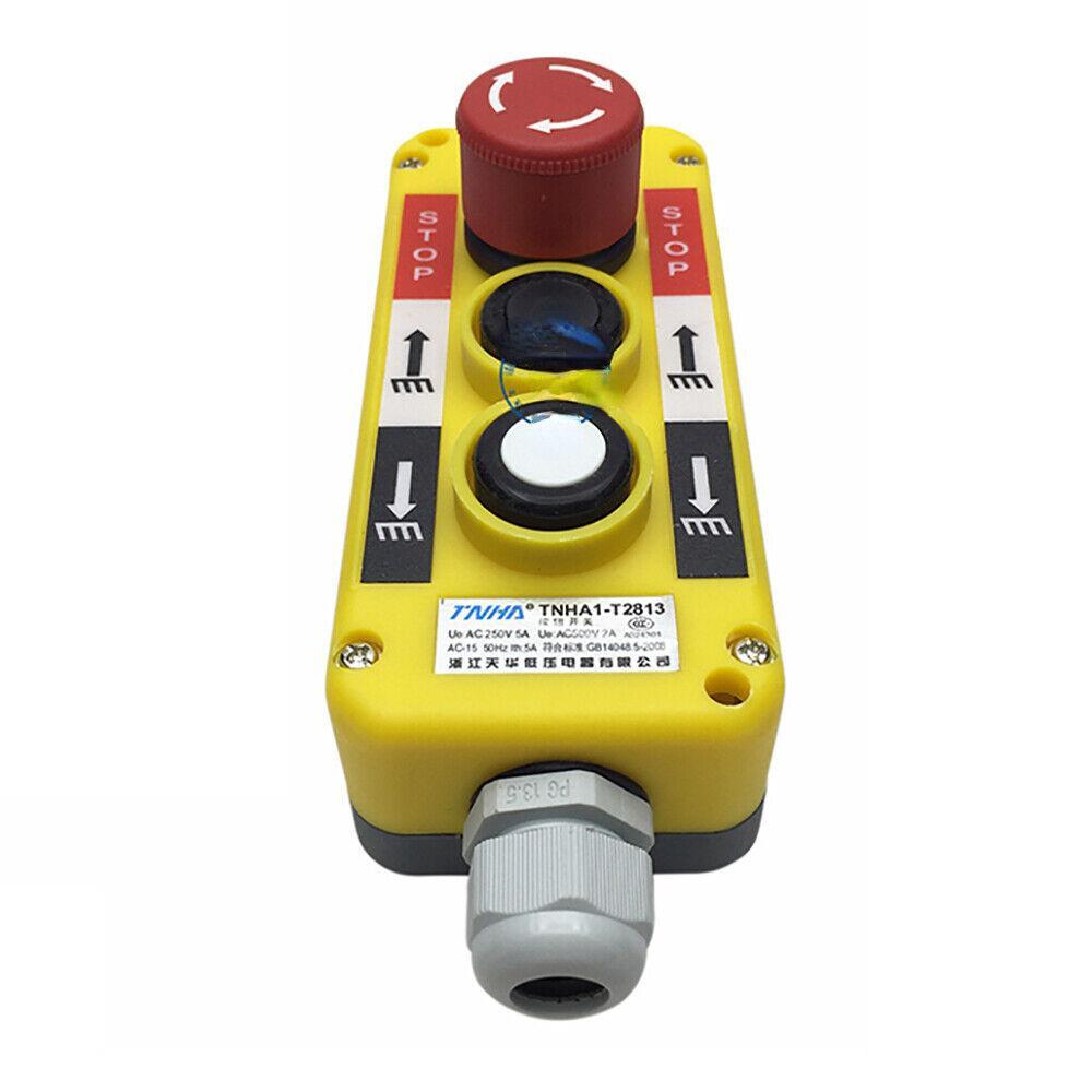 Truck Tail Plate Control Button Box Lifting Loading Unloading Switch COP- 3B