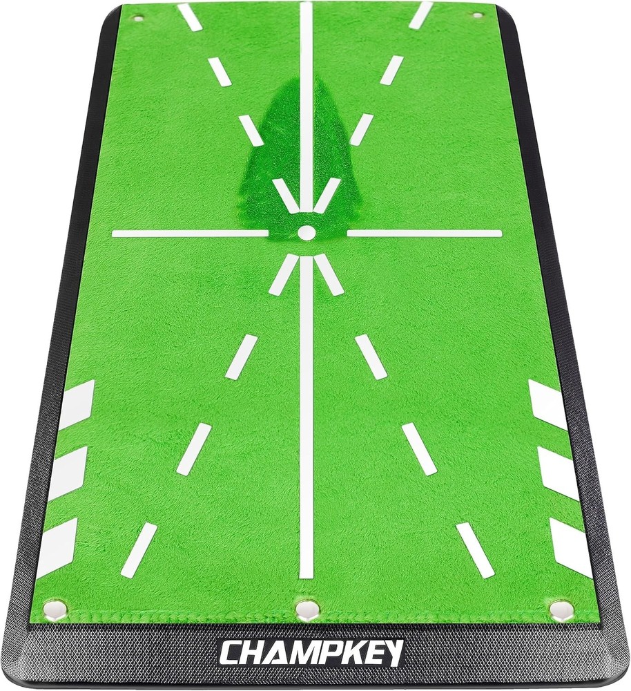 CHAMPKEY Premium Impact Golf Mat 1.0 Edition | Path Feedback Golf Practice Mat