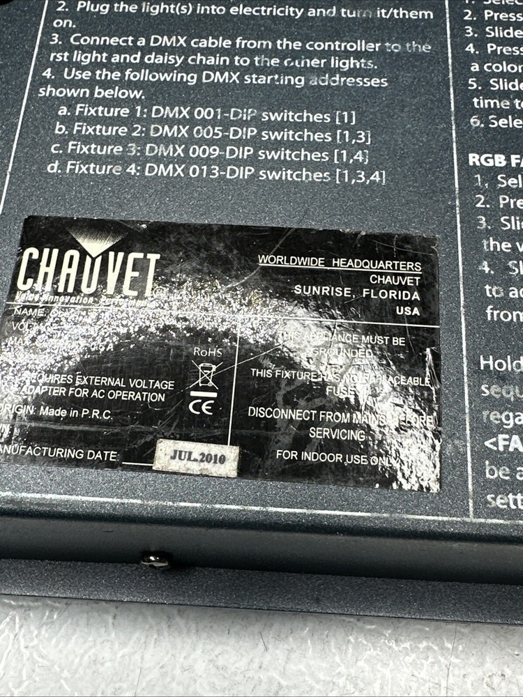 Chauvet DJ Obey **READ** 4 DMX Controller