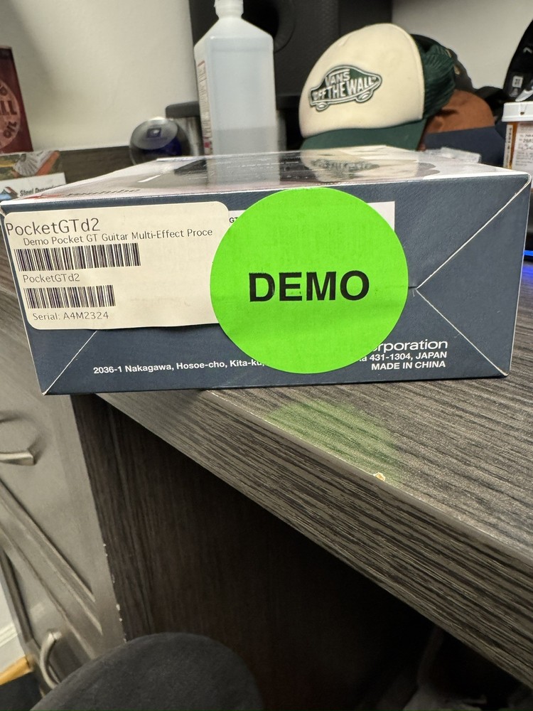 Boss Pocket GT Effects Processor open box tested and works