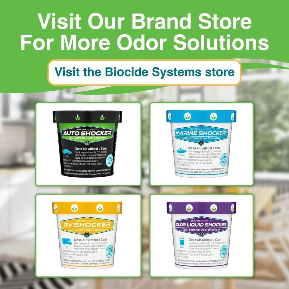 Room Shocker, Quick Release Odor Eliminator for Home & Office, Eco-Friendly...