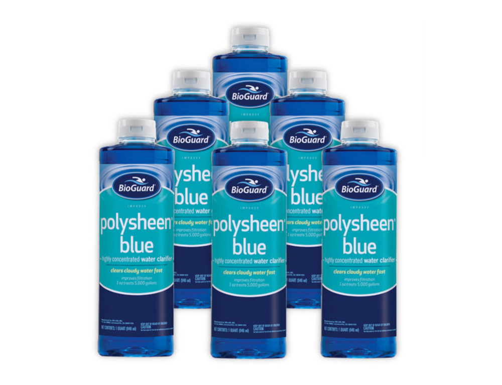 BioGuard Polysheen Blue - 1 qt (6 Pack)