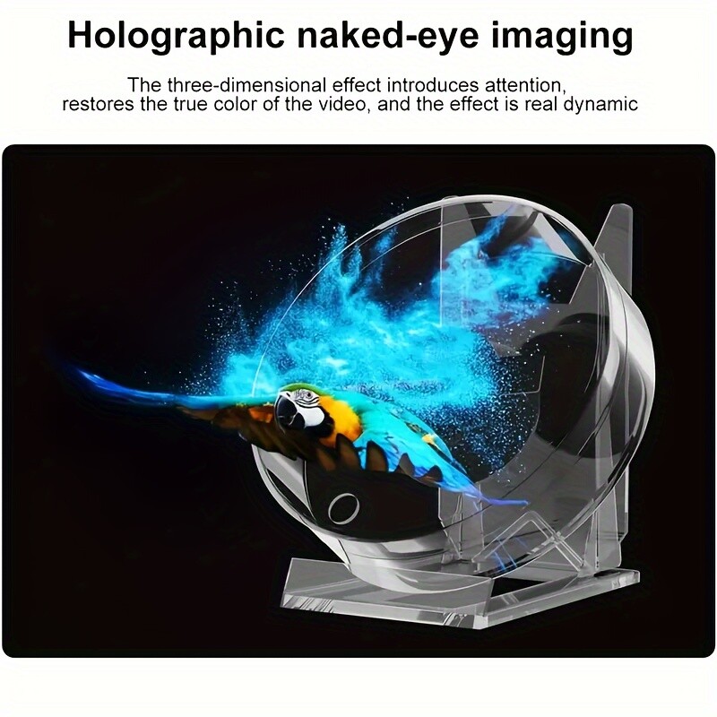1PC USB 3D Holographic Projector, Remote, for Christmas
