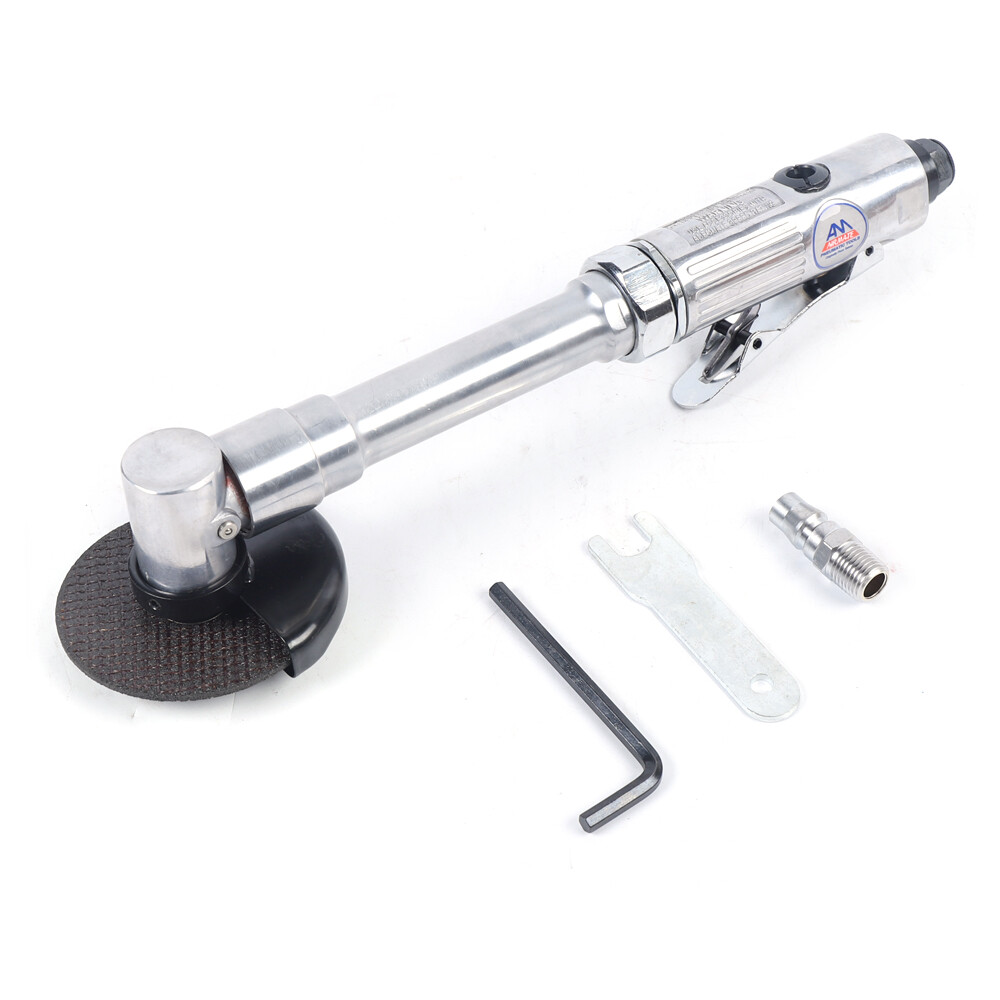 Air Angle Grinder Cutter Extended Reach Cut Off Tool Pneumatic Cutting Machine