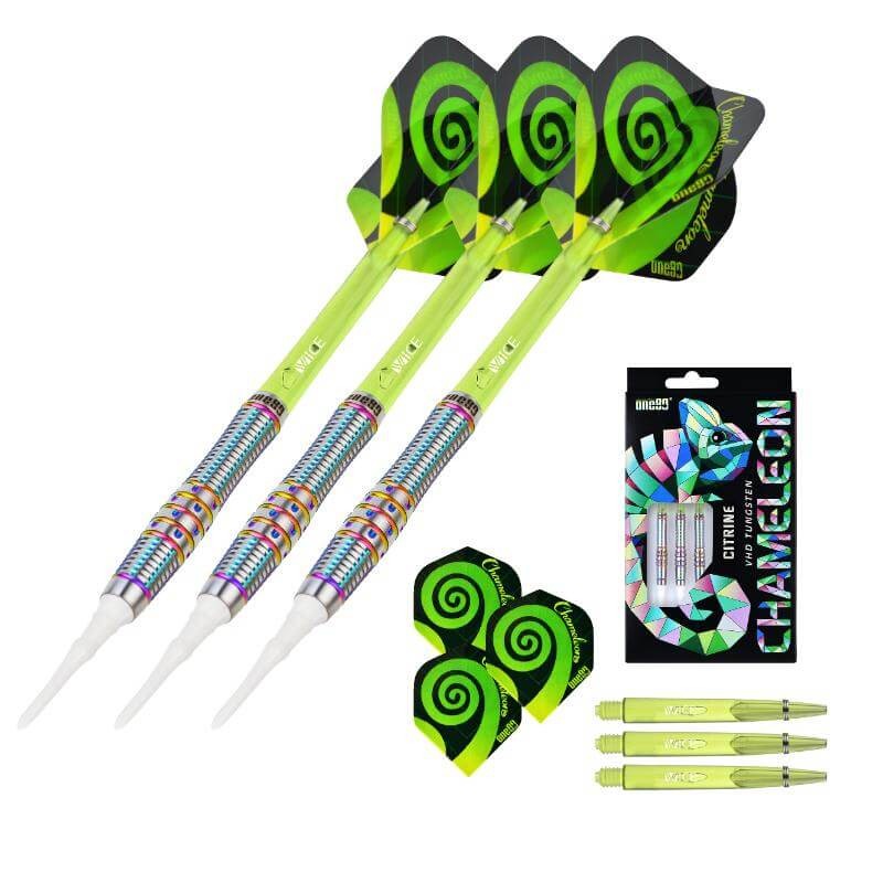 ONE80 Chameleon Citrine 2BA 18g Dart Barrels
