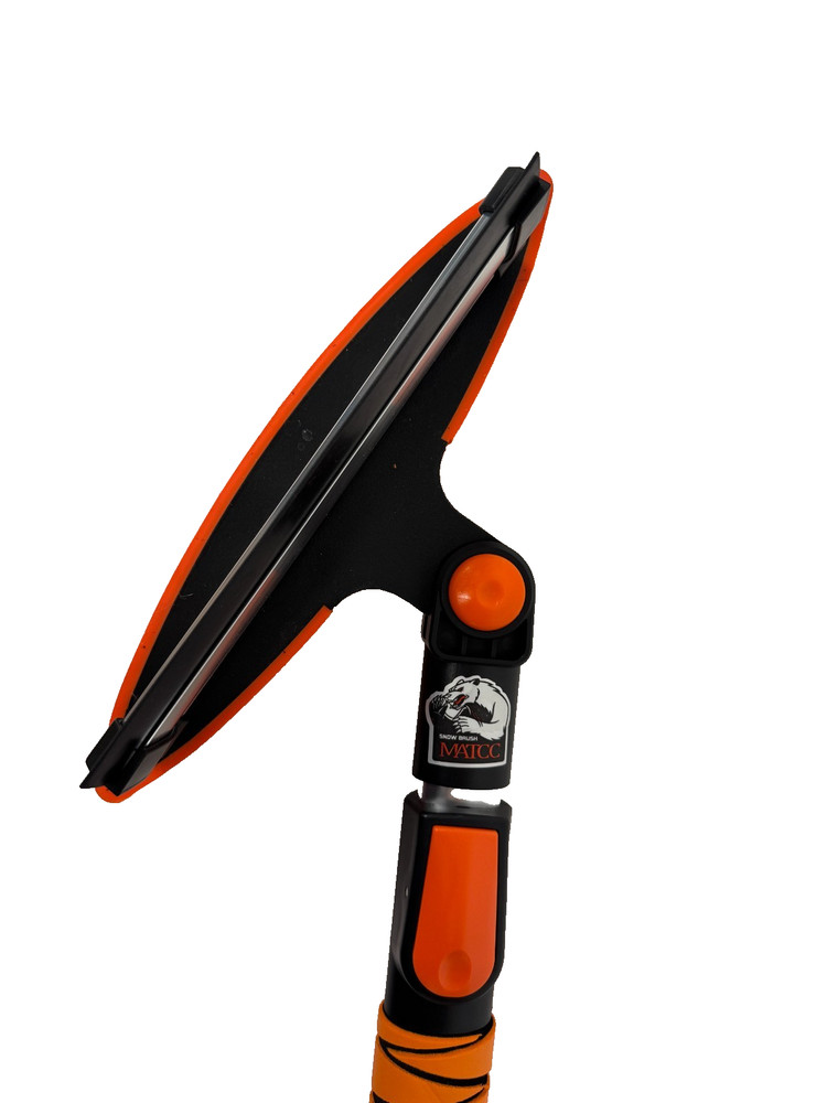 Extendable Car 3‑in‑1 Scraper, Squeegee & Brush