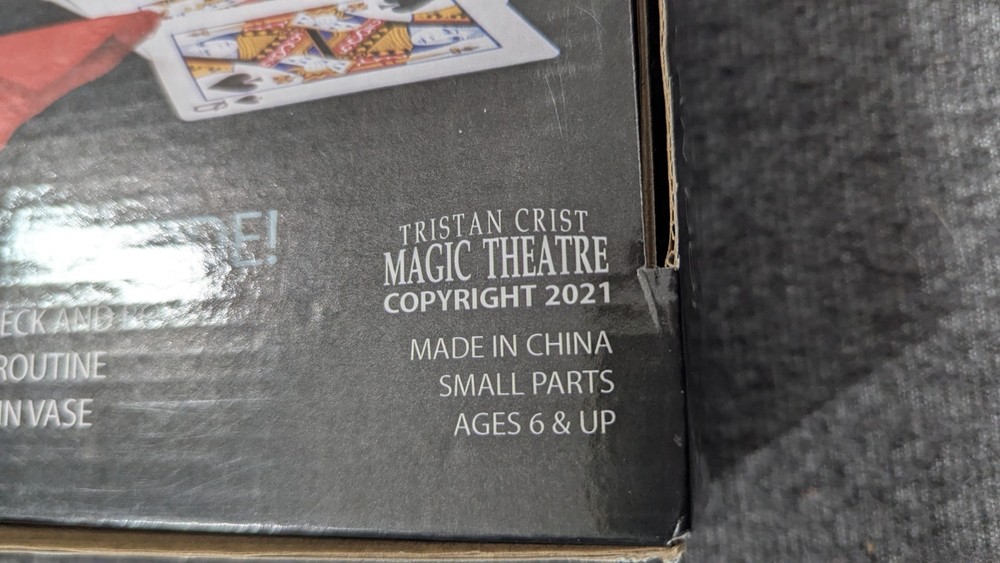 Tristan Crist Professional Magic Kit Signed 2021 Complete Unused