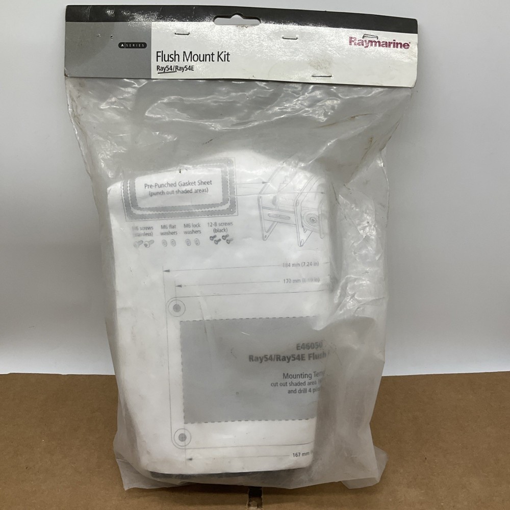 Raymarine Boat Flush Mount Kit E46050 Ray54 Ray54E