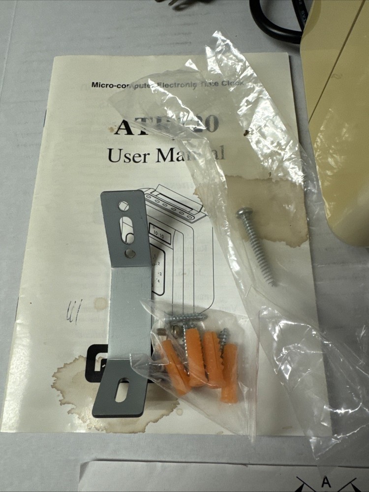 Acroprint ATR120 Vintage Top Loading Time Clock