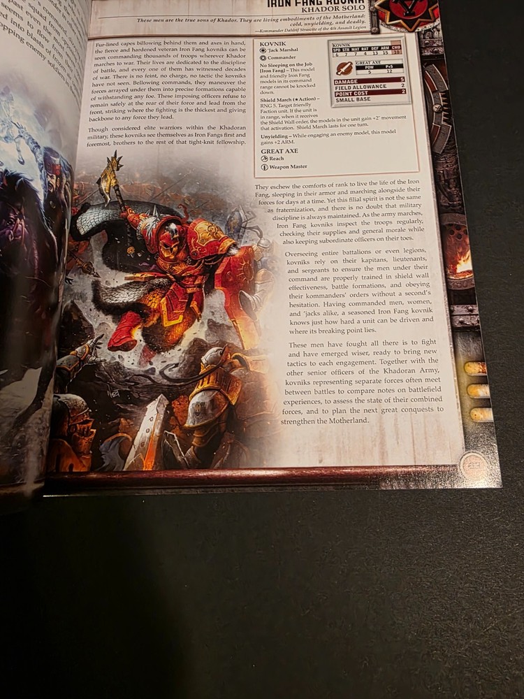Warmachine: Vengeance Roleplaying Book ☆ Authentic ☆