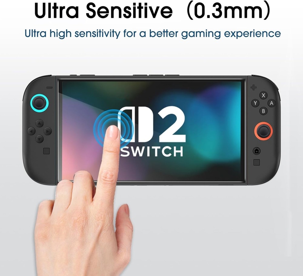 Auto-Alignment OneTouch for Nintendo Switch 2 Matte Finish Screen Protector 2025