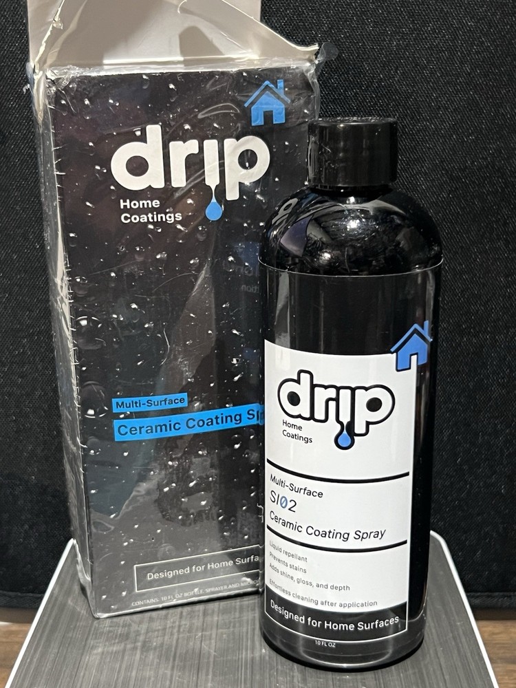 Drip Multi Surface Ceramic Coating Spray For Home Surfaces 10oz      B51