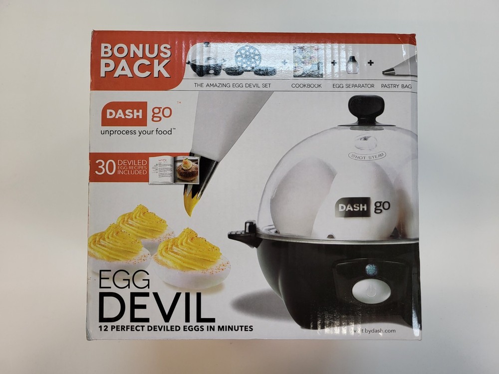 Dash Go Egg Devil - Recipes Included