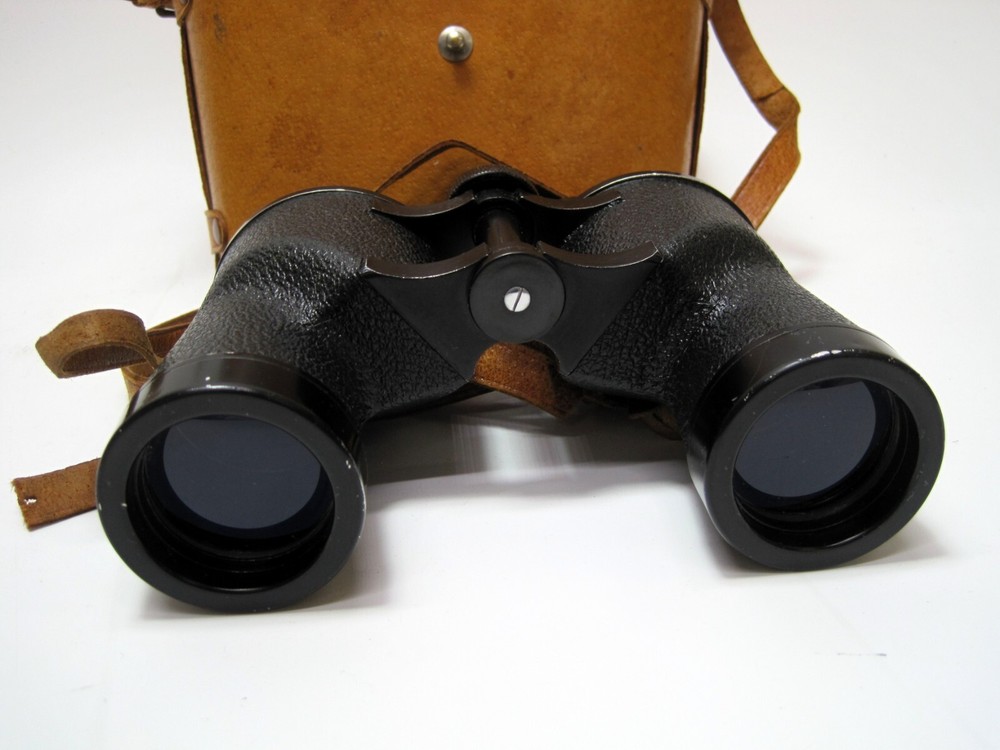 Vintage Boshnell Custom 8x40 Field 7° Binoculars with Case