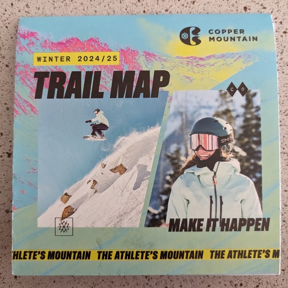 Copper Mountain Trail Map 2024-25