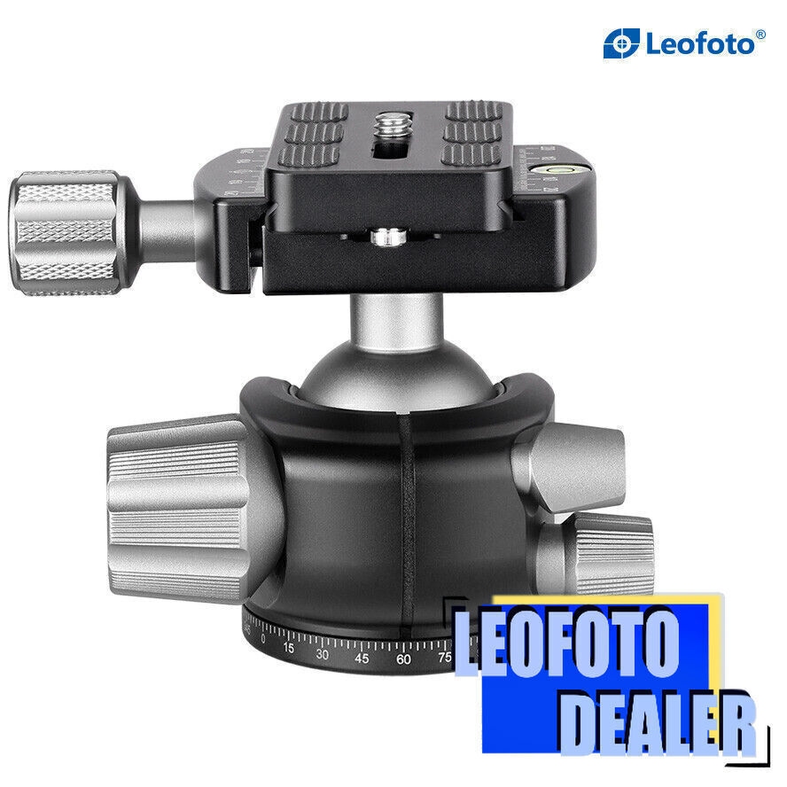 Leofoto LH-36 Low Profile Ball Head Arca/RRS Compatible,Support Bargaining
