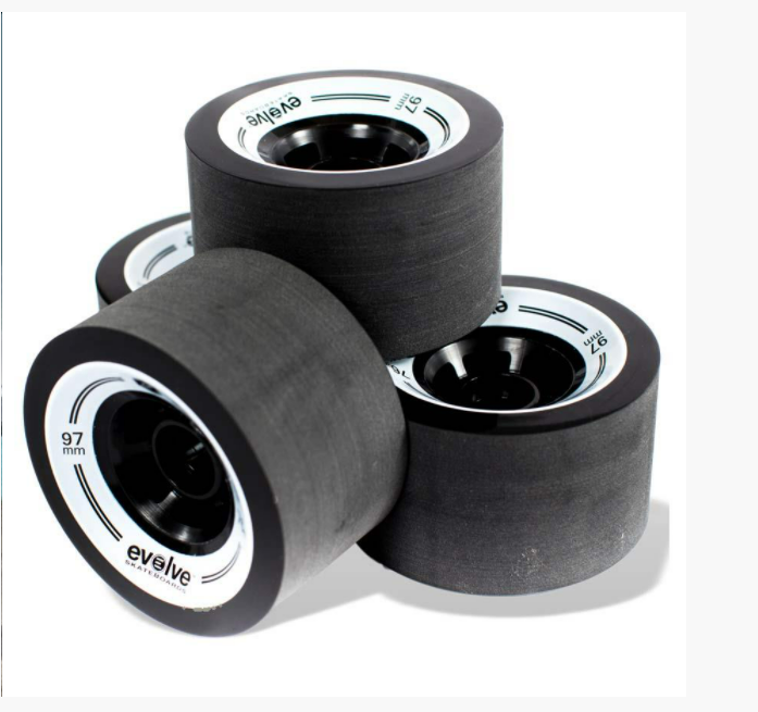 EVOLVE GT STREET WHEELS 97MM 76A Black