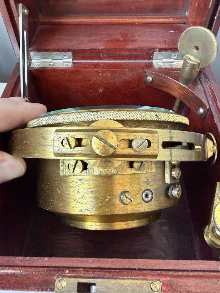 Soviet Marine Ship Chronometer Kirova USSR Navy Deck Clock Serviced