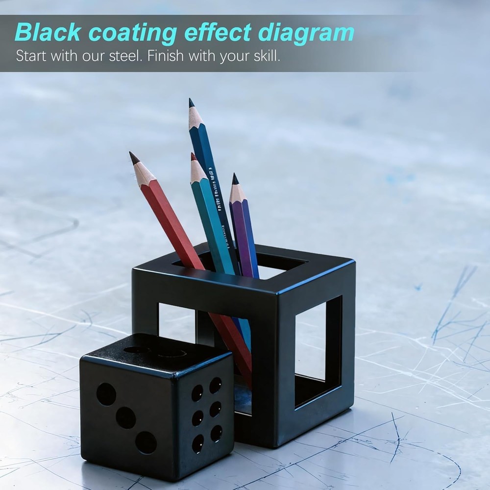 Creative Welding Practice Set: 17-Gauge Steel for Dice and Cube Projects