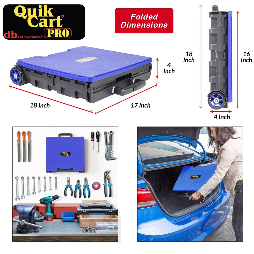 dbest products Quik Cart Pro Blue