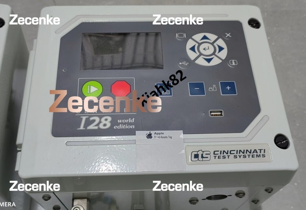 CTS I28 SENTINEL PRECISION LEAK TEST INSTRUMENT Working