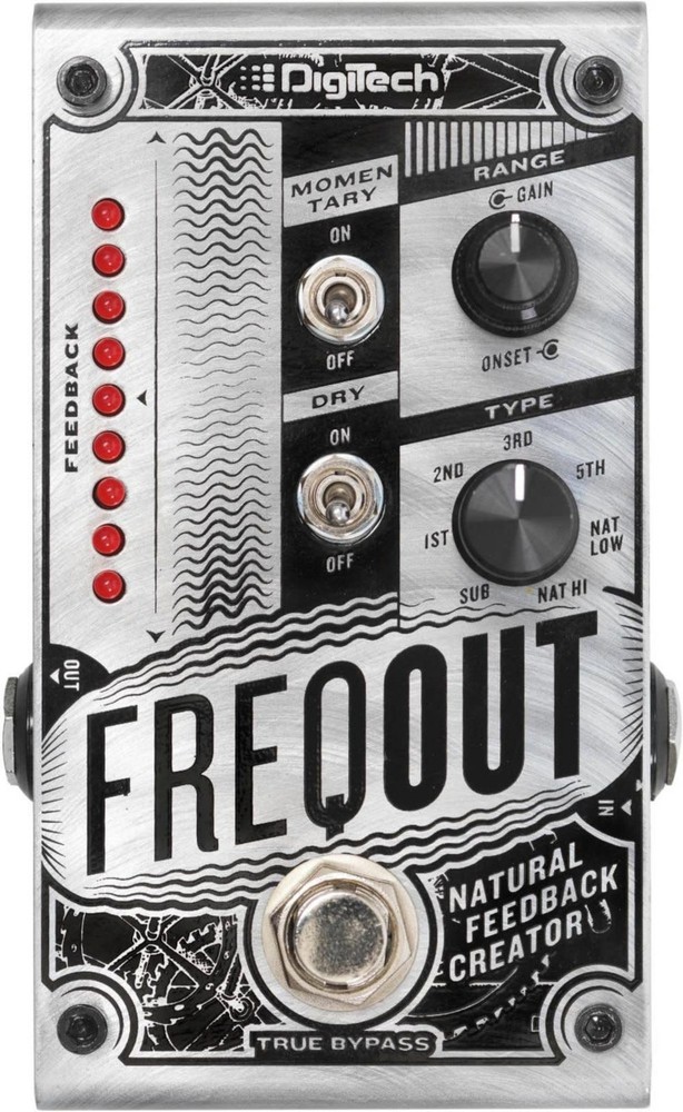Digitech FreqOut Natural Feedback Creator Effects Pedal