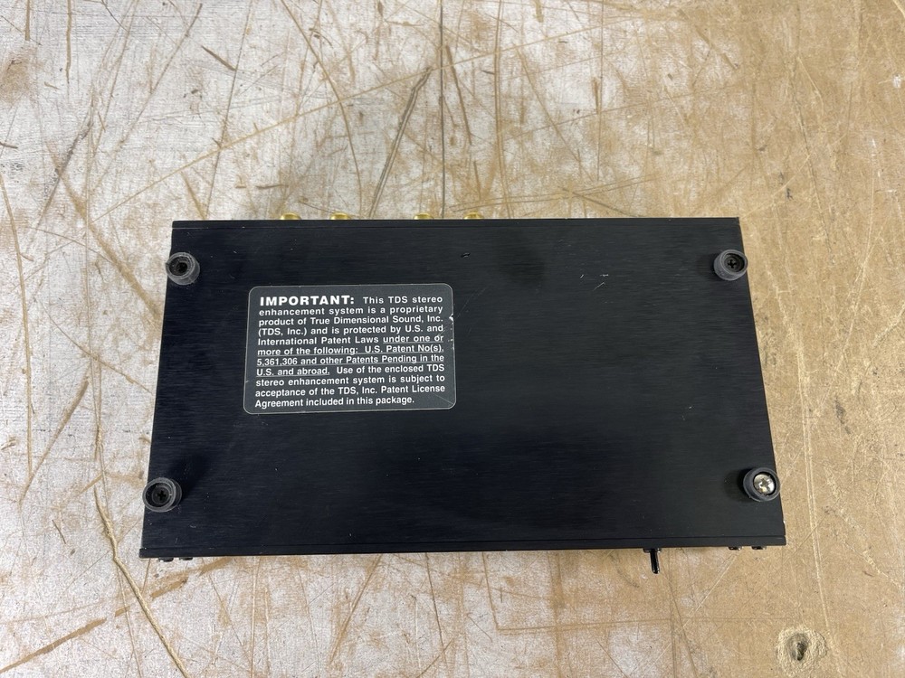 TDS-II TRUE DIMENSIONAL SOUND AUDIO PROCESSOR - READ DESC