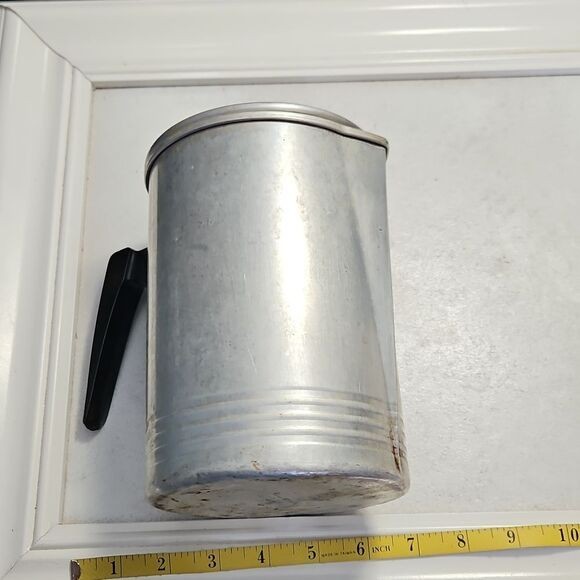 Vintage Chilton Ware Coffee Percolator with Black Handle