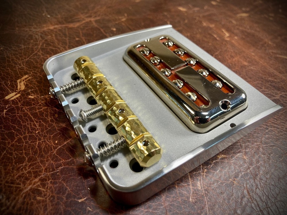 Van Dyke-Harms Filtertron/Bigsby Bridge and Monolithic Saddle Combo
