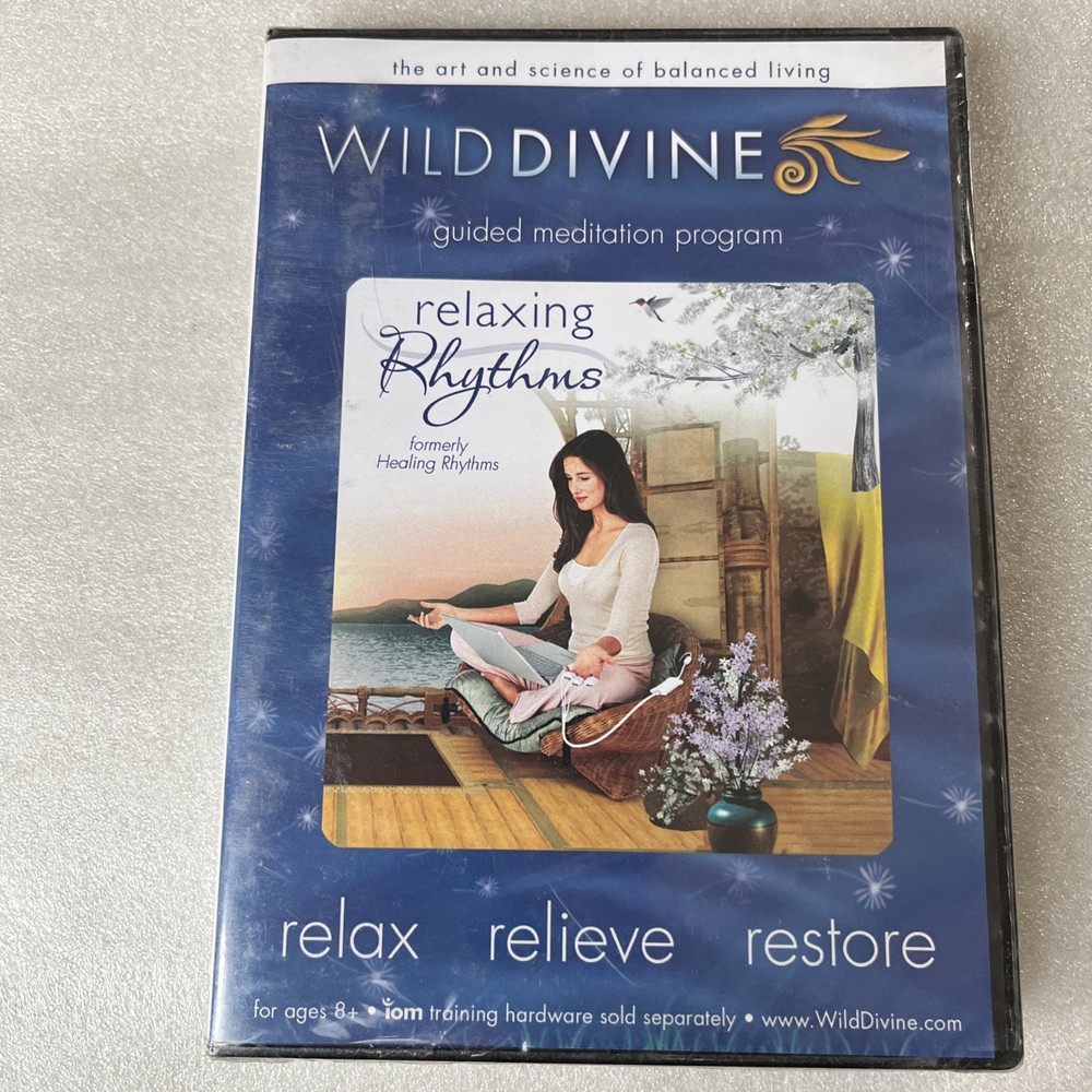 Wild Divine - Relaxing Rhythms Guided Meditation Program NEW SEALED
