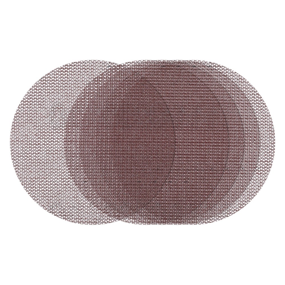 25 Pcs 3 Inch 400 Grit Hook and Loop Grid Sanding Discs