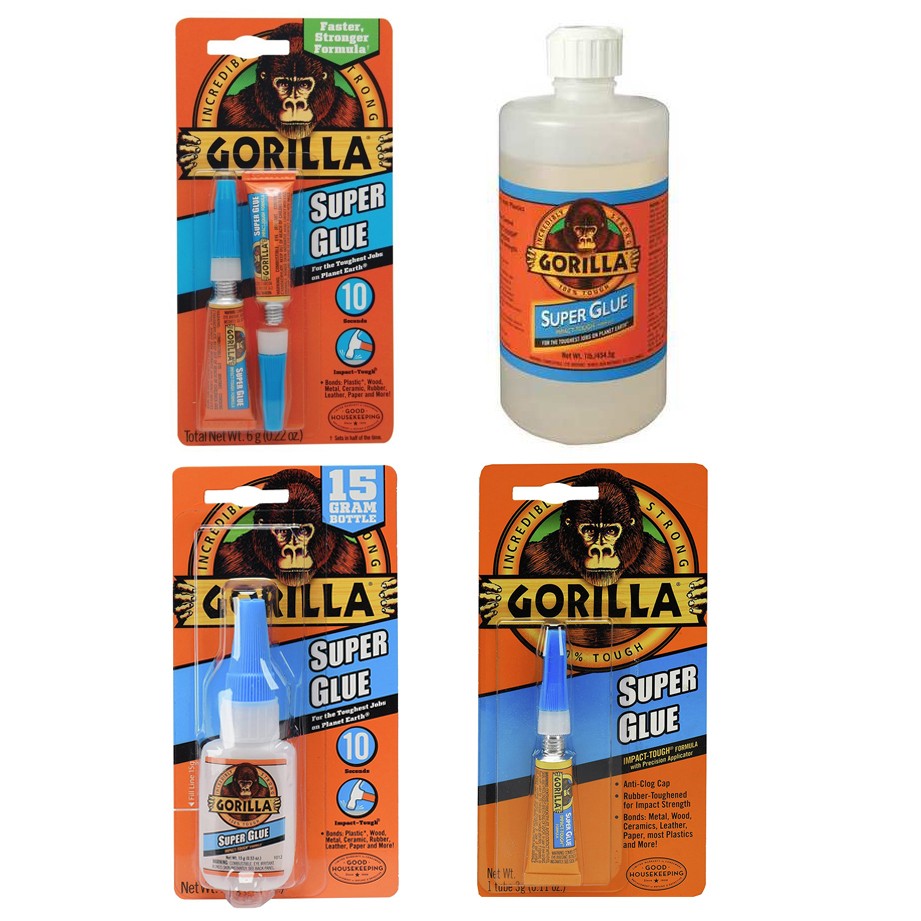 Gorilla Super Glue: 15g bottle (Clear)