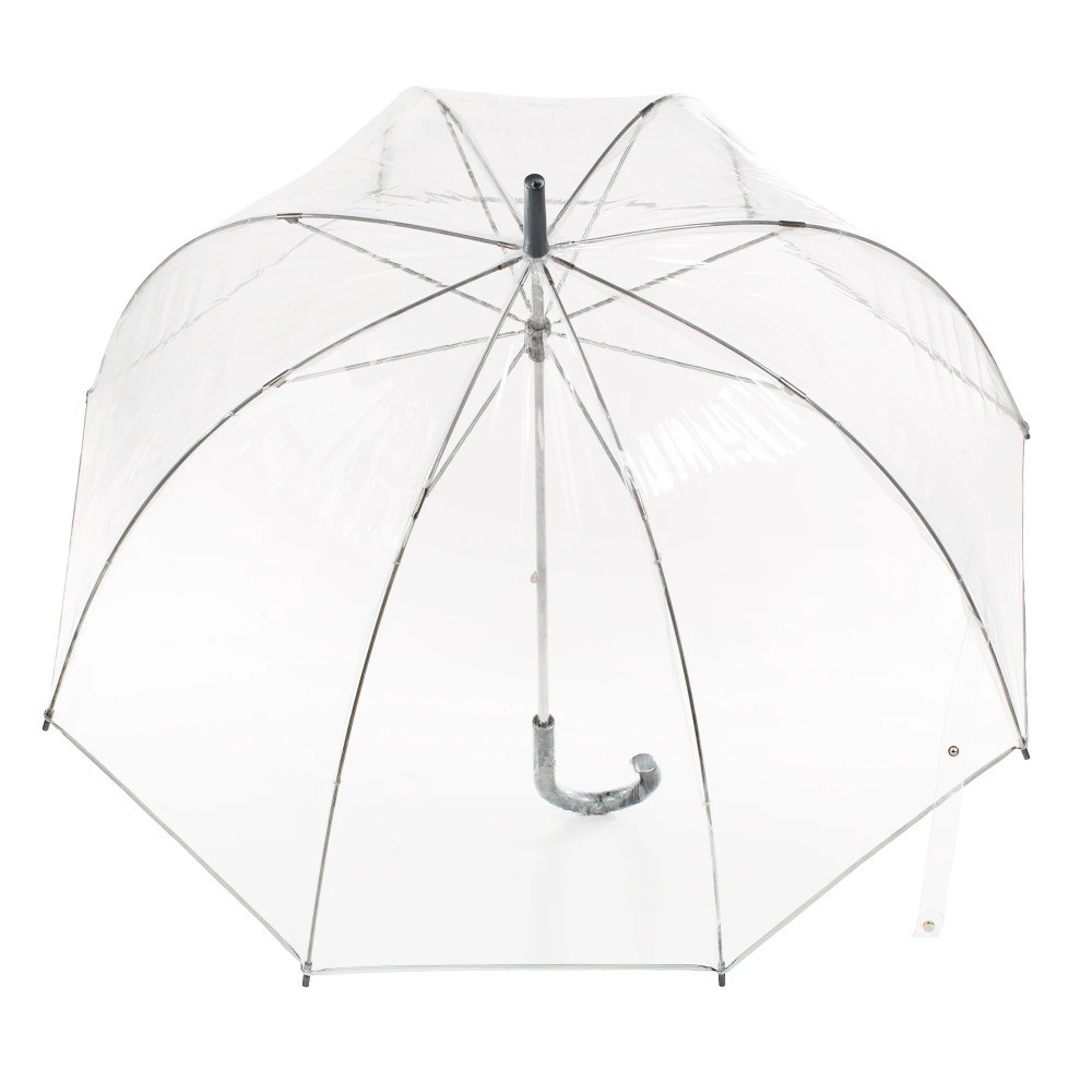 Bubble Rain Umbrella Clear with Sturdy Frame and Comfortable Handle