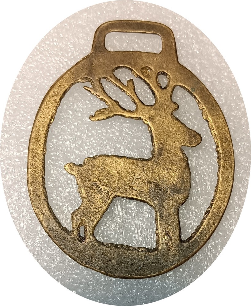 STAG - EXMOOR -DEVON horse brass (8006)