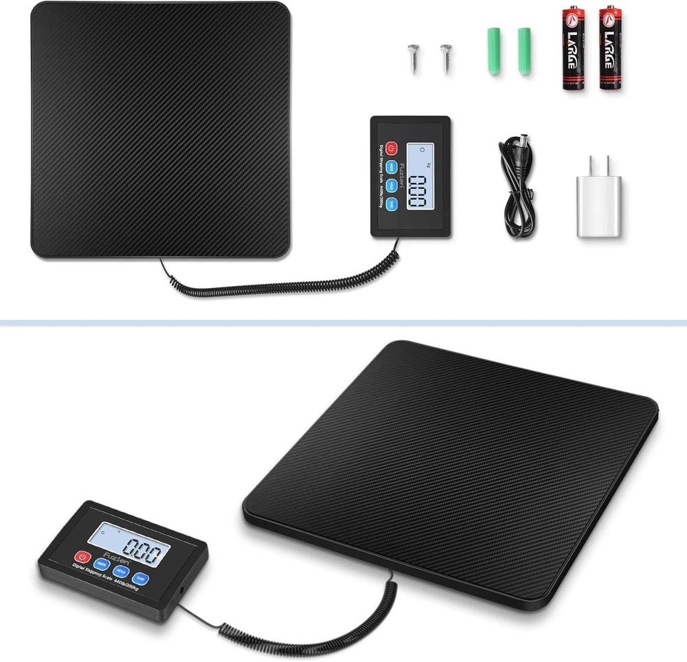 High Accuracy 440LB Digital Shipping Scale with 10g Precision - Tare Function