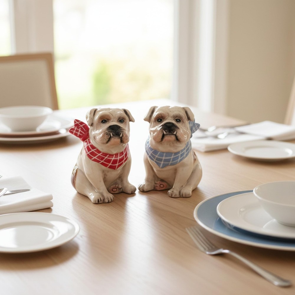 Blue Sky Ceramics Penelope Salt & Pepper Set, Multi