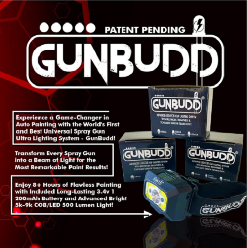 SPRAY GUN LIGHT- GUNBUDD® COB/LED UNIVERSAL ULTRA LIGHTING SYSTEM!