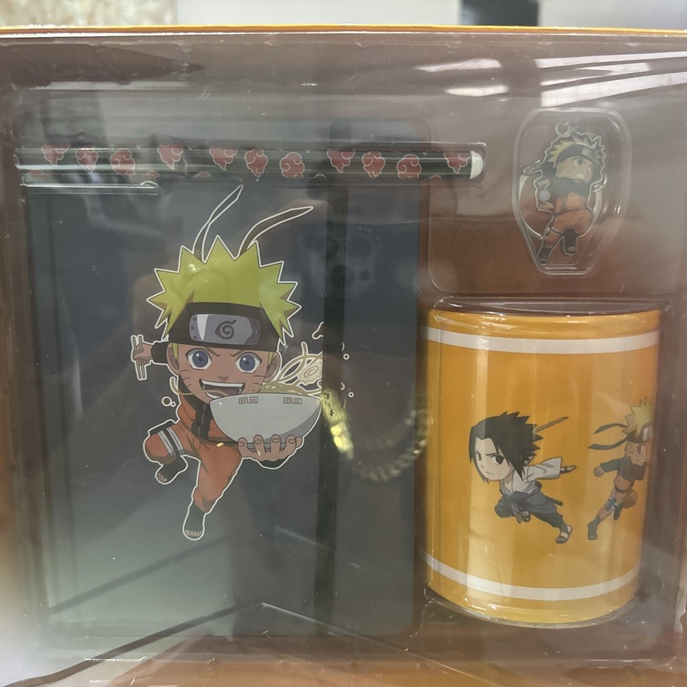 Naruto Shippuden Mug + Stationary Set