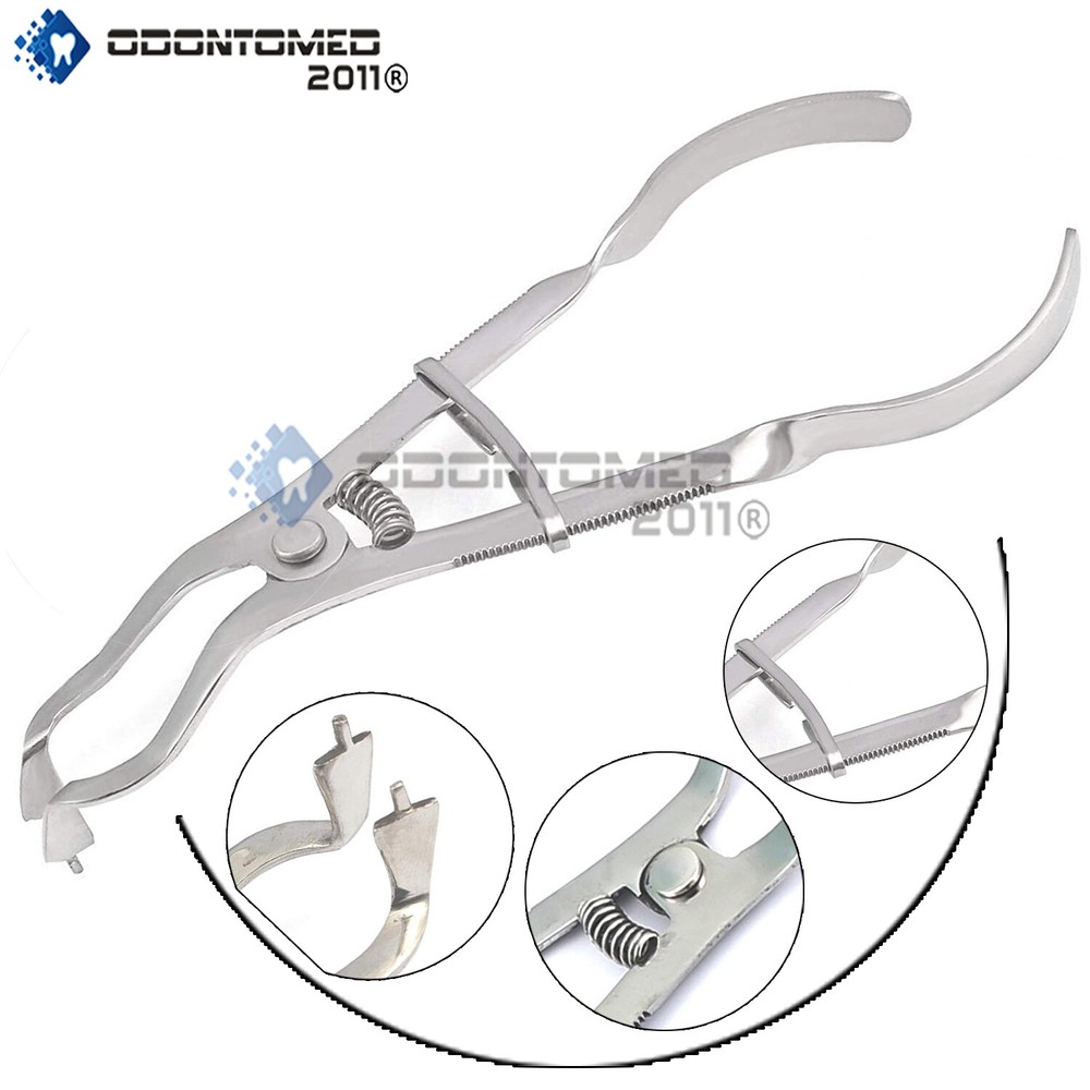 ODM Rubber Dam Plier-Forceps: Ivory Form Clamp Forceps Light Weight Restorative