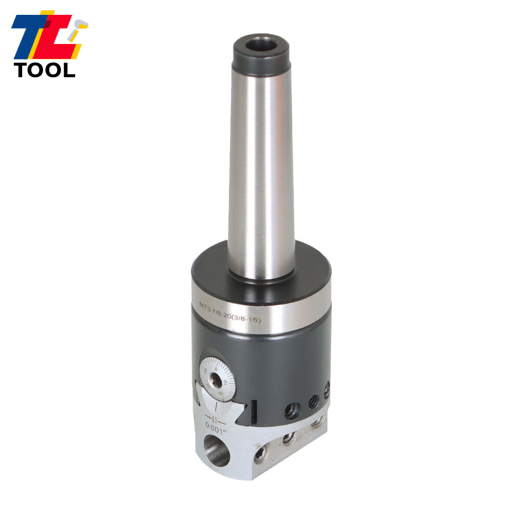 Boring Head Boring Tool Set (2 Inch Head & MT3 & 1/2 Inch)