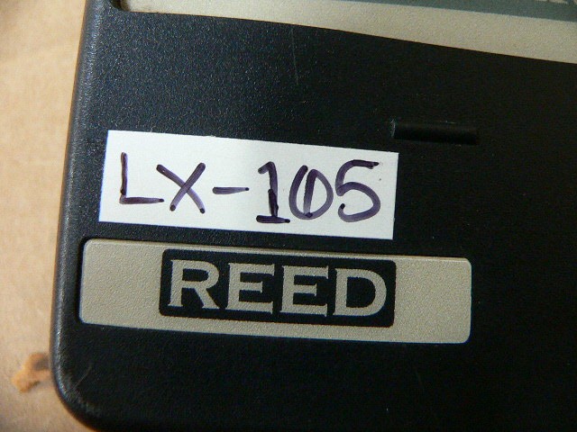 Reed Lx-105 Illuminometer Digital Light Meter