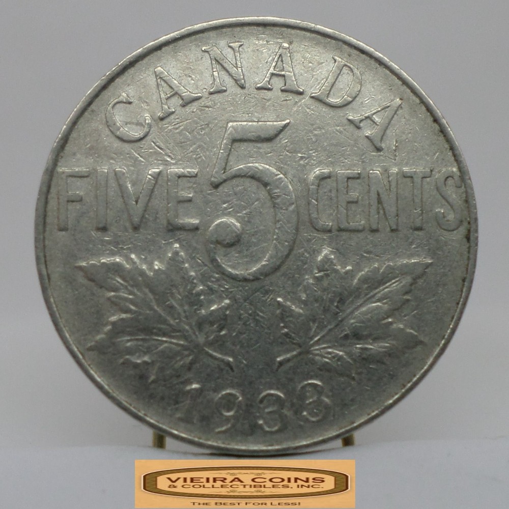 1933 Canada 5 Cents - #C56712NQ