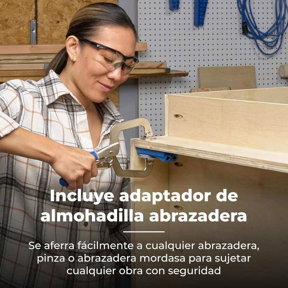 Efficient Pocket-Hole Jig for Creating Angled Joints with Plastic Construction