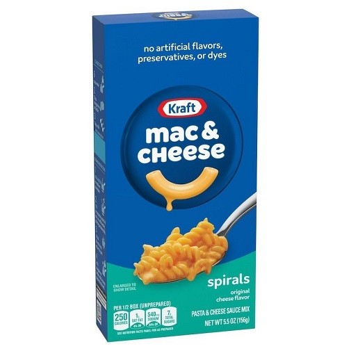 Kraft Mac & Cheese Spirals 3 Pack