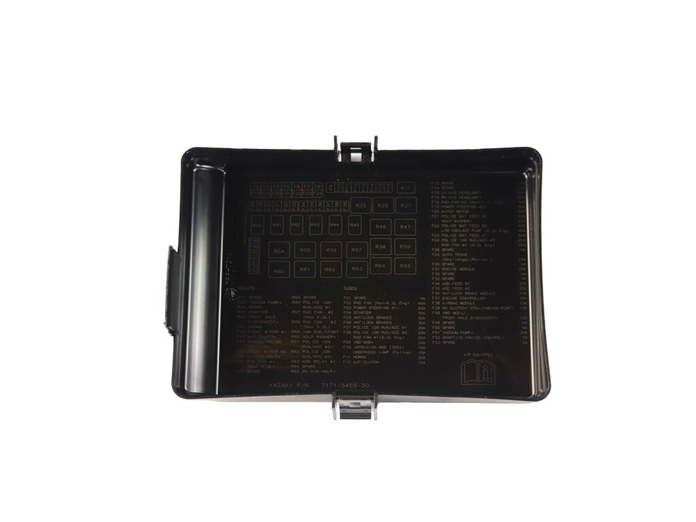 Fuse Box Cover Mopar 68378638AA