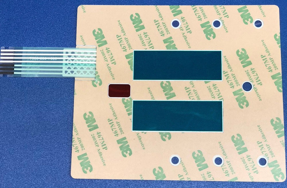 9801-059-006 Blue Membrane Touch Pad For New Style Dexter Dryer